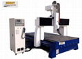 4 Axis CNC Router Machine with Rotary function,SHCNC1325RA