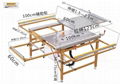 Sliding Table Saw Machine With Double