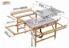 Sliding Table Saw Machine With Double Sliding Working Table,SHD1550