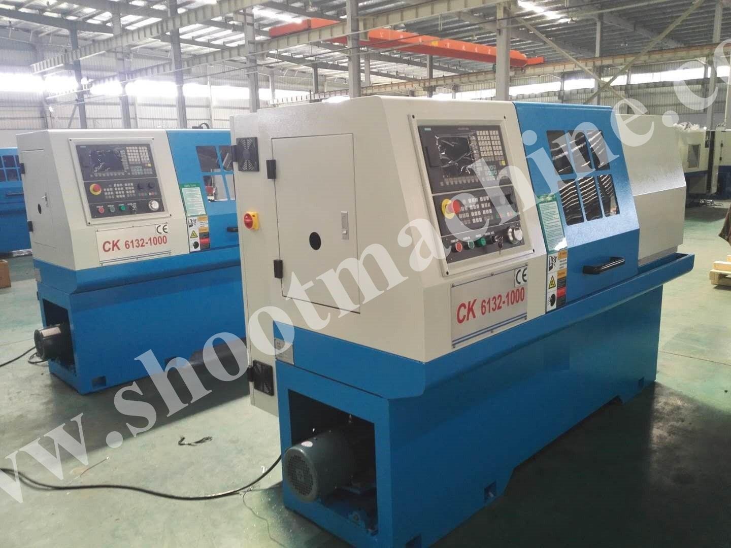 CNC Lathe Machine, SHCK6136/500,750,1000mm 2