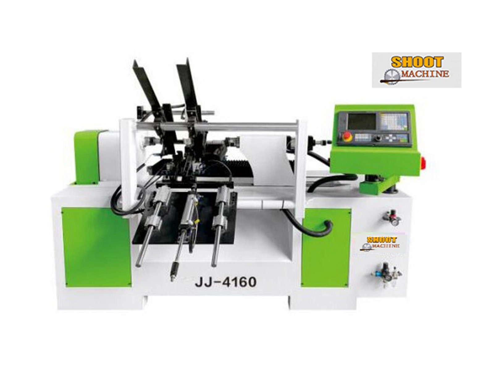 Automatic CNC Back Tool Lathe Machine, SHJJ-4160, SHJL-450 2