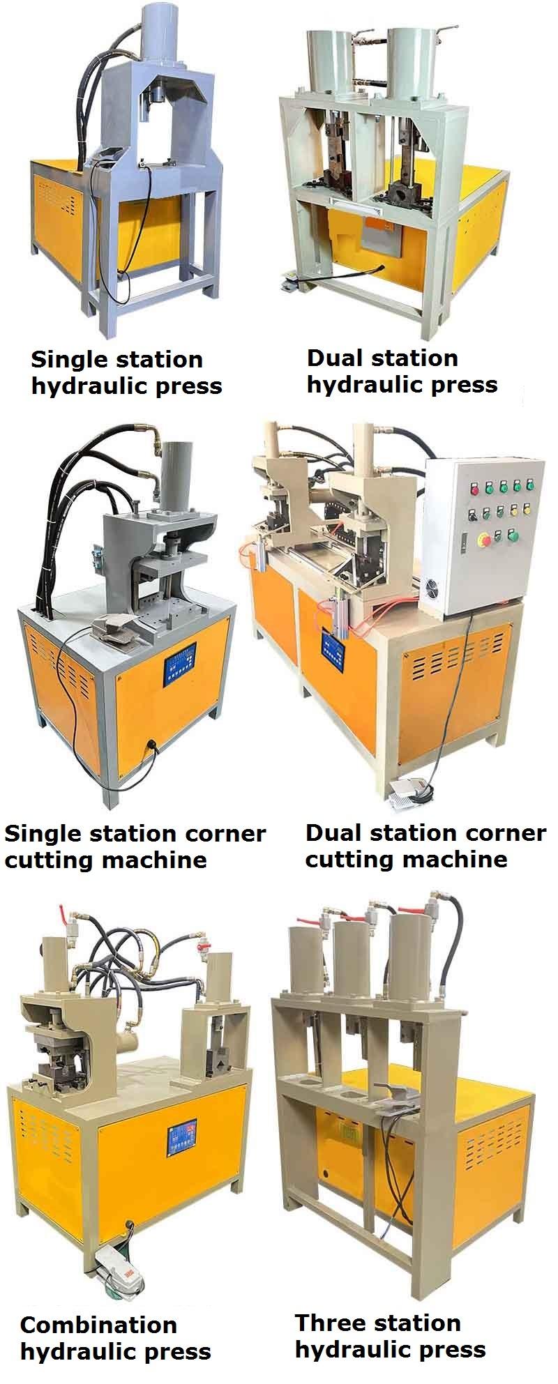 4-in-1 Multifunctional Hydraulic Punching Machine,SHCK80,SHCK100 3