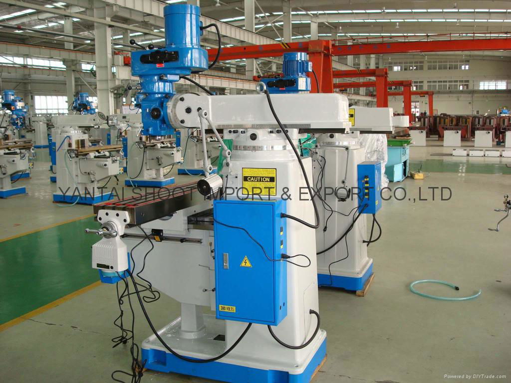 Turret Milling MachineX6323(2#)X6325(3#)XA6325(4#)XB6325(5#)XB6330(5#)XB6333(6#) 4