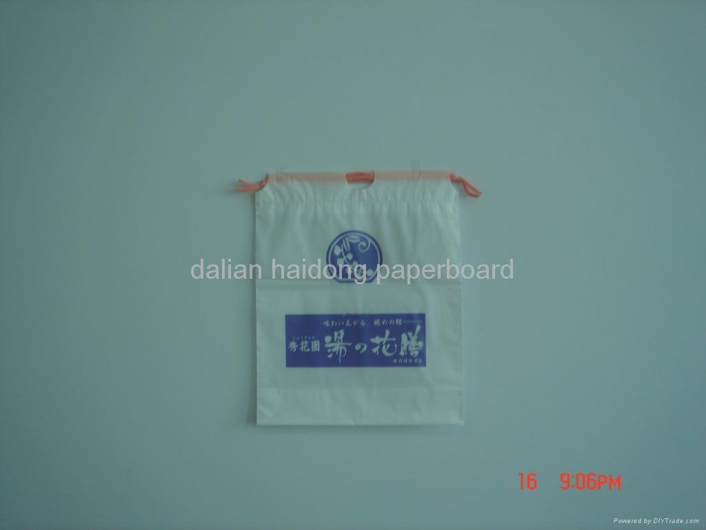 Double Layer Plastic String Bag