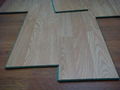 laminate floor 8mm, foam underlay, and