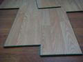 laminate floor 8mm, foam underlay, and accessories