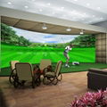 室内模拟高尔夫高速摄像豪华高清
