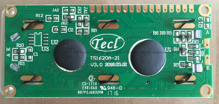 16X2 character LCD Module/TS1620A-21 3