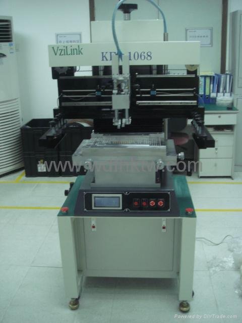 Semi-automatic high precision solder paste printer
