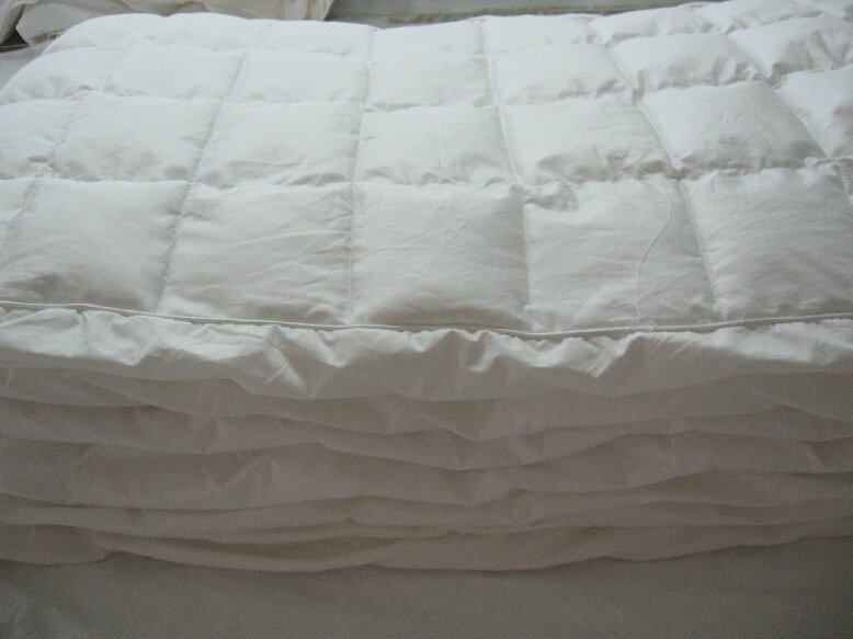 Stateen Oval Gusset Quilted Pillow Shell
