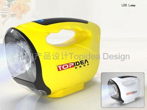 LED灯具产品外观设计、工业设计