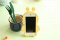 Cartoon Cross-dressing Silicone Case for iPhone 5/5S