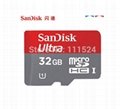 New Arrival 100% original genuine Sandisk micro sd card /TF Class  C10 Ultra 48
