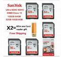 Original  Sandisk  Support Official Verification Ultra 40MB/s 128gb  sdhc card 1