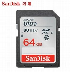 Original  Sandisk  Support Official Verification Ultra 40MB/s 64gb  sdhc card