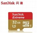SanDisk Extreme micro sd with adapter 32gb SDHC/microSDXC TF Memory Card 2