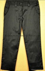 plain dyed cotton/spandex twill pants fabric twill suit fabric 16x16+70d/120x40