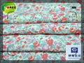 flower cotton printed fabric with wrinkle free 2
