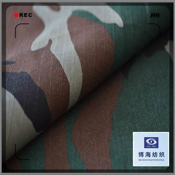 cotton ribstop fabric army duck canvas fabric