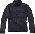 plain dyed cotton twill jacket fabric 20x20/108x58 with pu coated 