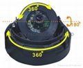 3-Axis Color Dome Camera - UTC control