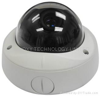 HD-SDI Megapixel Plastic and Vandal-proof Dome Camera 1080P