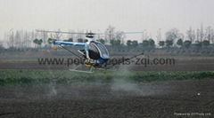 Large agricultural plant protection helicopter