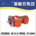 Helical geared  motor RF Series