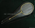 Carbon fiber badminton racket