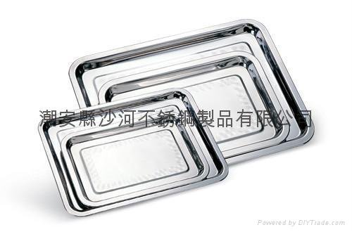 stainless steel food tray