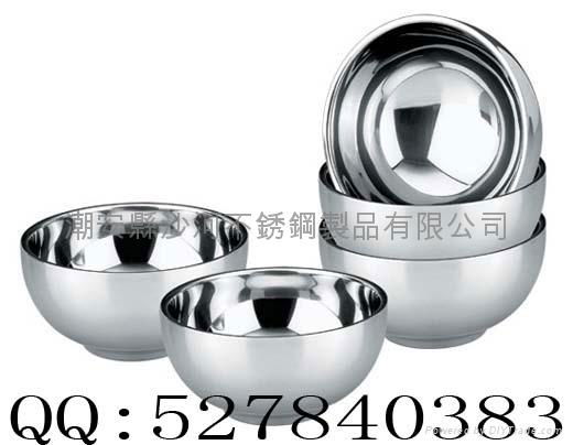 double wall  bowl,Inox  Adiabatic Bowl,Available in Various Sizes and shape  2