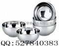 double wall  bowl,Inox  Adiabatic Bowl,Available in Various Sizes and shape  2