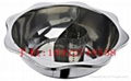 Stainless steel Hot pot Mongolian Hot pot/double-flavor hot pot 6