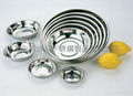 Stainless steel Pudding plate,Round Tray