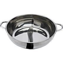 Stainless Steel Yin Yang Dual Sided Hot Pot 2