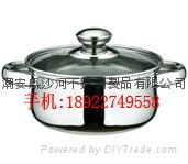 Stainless steel Curve pot