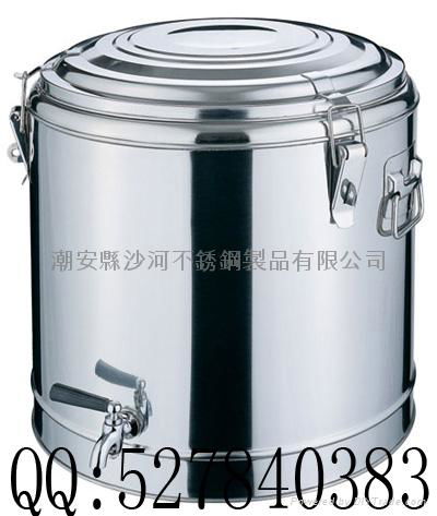 factory direct kitchenware s/s container heat preservation tea barrel with tap  3