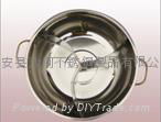 Chafing dish,stainless steel Three tastes of pot 