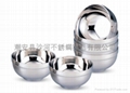 Tri-layer steel soup pot with double handle without cover 4