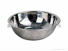 stainless steel Colander,Perforated basin,Round shape Colander