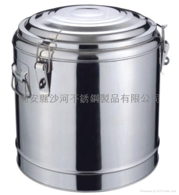 factory direct kitchenware s/s container heat preservation tea barrel with tap  4