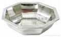 S/S Octagonal shape Shabu Shabu Hot Pot with central pot Available Gas stove 3