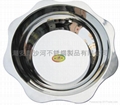 cooking pan s/s patitions s-type hot pot Available gas stove & Induction Cooker 