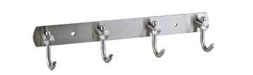 S/S Coat Cap Hooks Wardrobe Hooks Bathroom Hooks Household Hotel Hardware 2