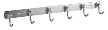 S/S Coat Cap Hooks Wardrobe Hooks Bathroom Hooks Household Hotel Hardware 3