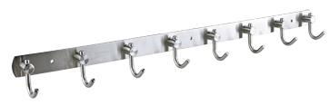 S/S Coat Cap Hooks Wardrobe Hooks Bathroom Hooks Household Hotel Hardware 5