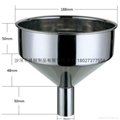 Hardware Articles  28cm Funnel Stainless steel Bean Grinder Machinery Hopper 7
