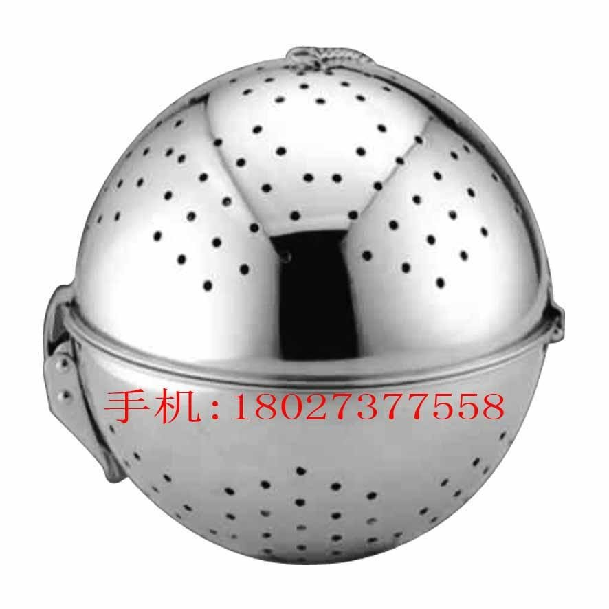 18-8 stainless steel soup spice ball with difficult to rust 2