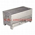 Barbecue Grill Rotisserie Chicken Meat Kebab Roasting Rack Charcoal Stove 6