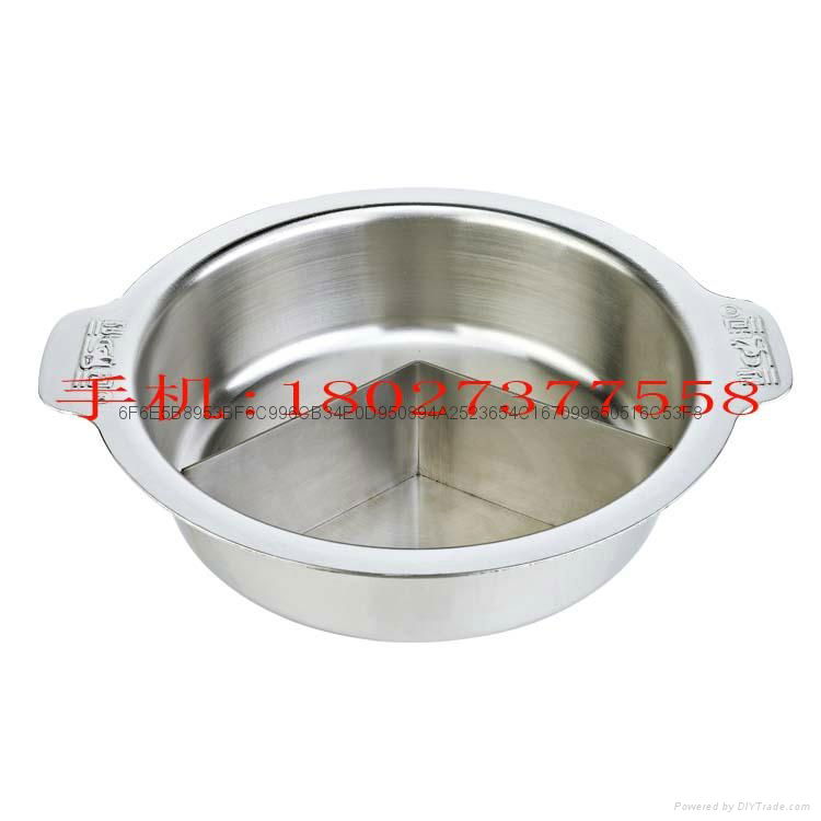 New Model Stainless Steel steamboat hot pot for hospitality equipment 2